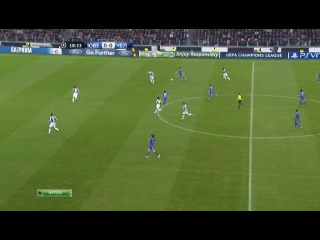 champions league 2012-13 / group e / 5th round / juventus (italy) - chelsea (england) 1 half