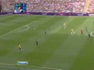 olympics 2012 / final / brazil - mexico 1 half