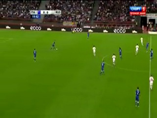 friendly match 2012 / russia - italy 1 half